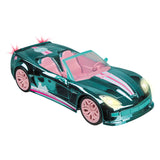 Mattel Mondo Motors RC Kontrollerbar bil forkromet blå 65 års Jubilee Edition