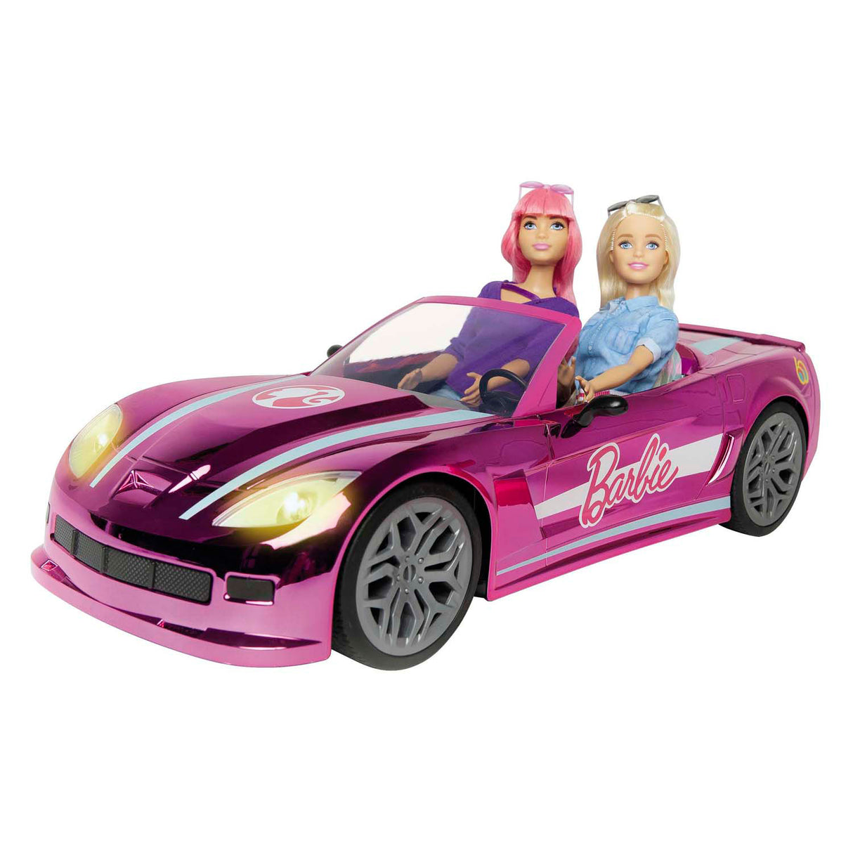 Mattel Mondo Motors RC kontrolovatelné automobily Chromed Pink
