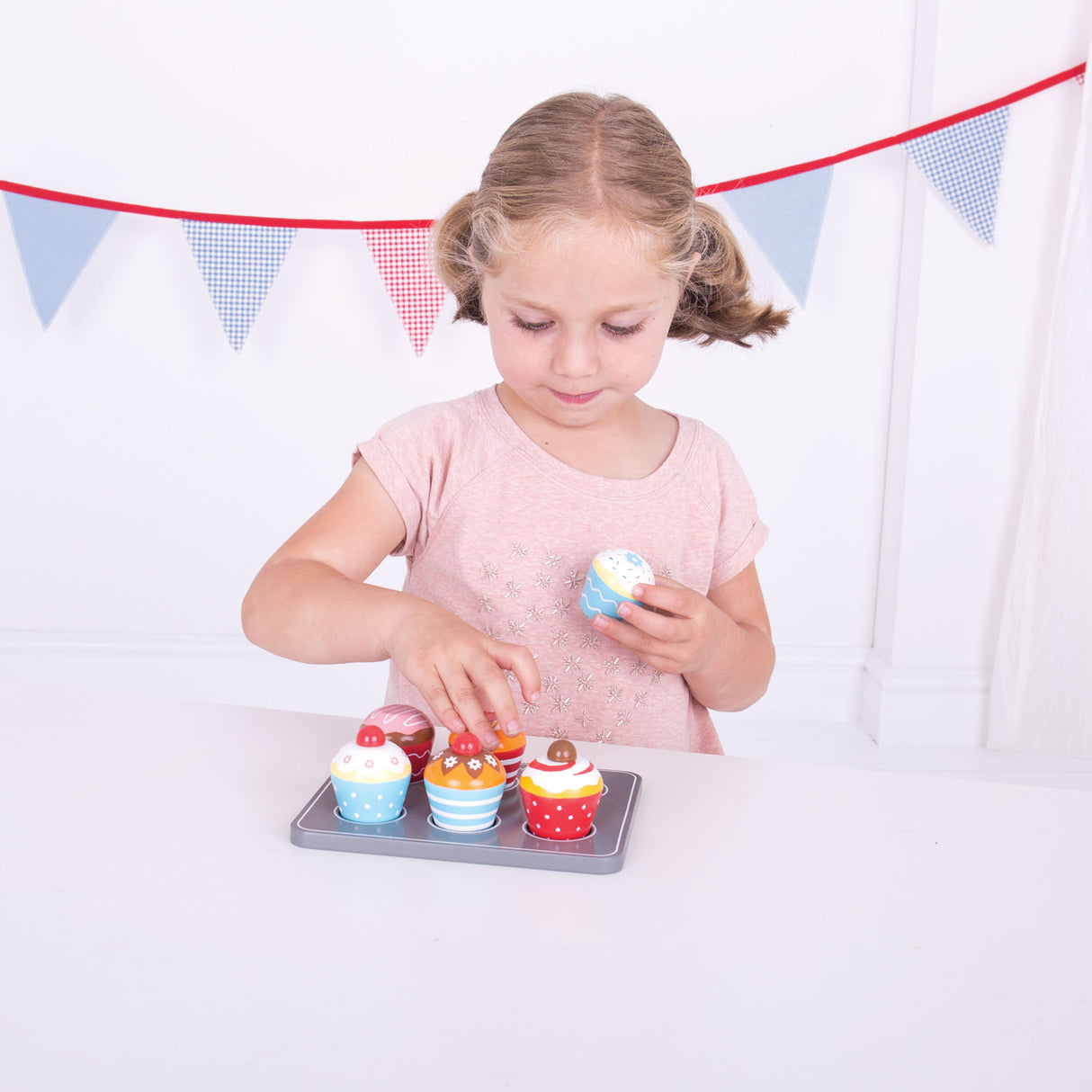 BigJigs Wooden Muffin Set