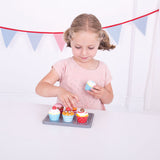 BigJigs Wooden Muffin Set