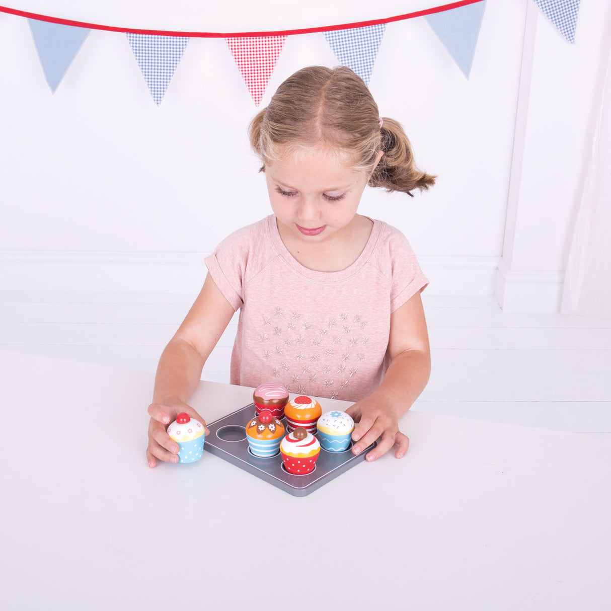 BigJigs Wooden Muffin Set