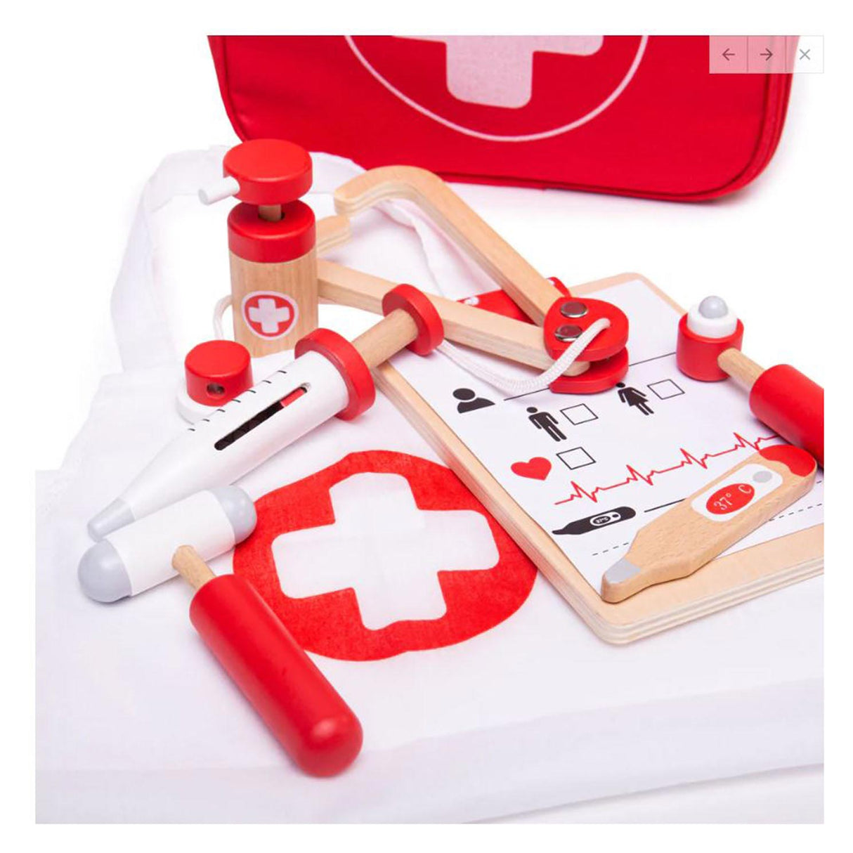 Bigjigs träkoktor set