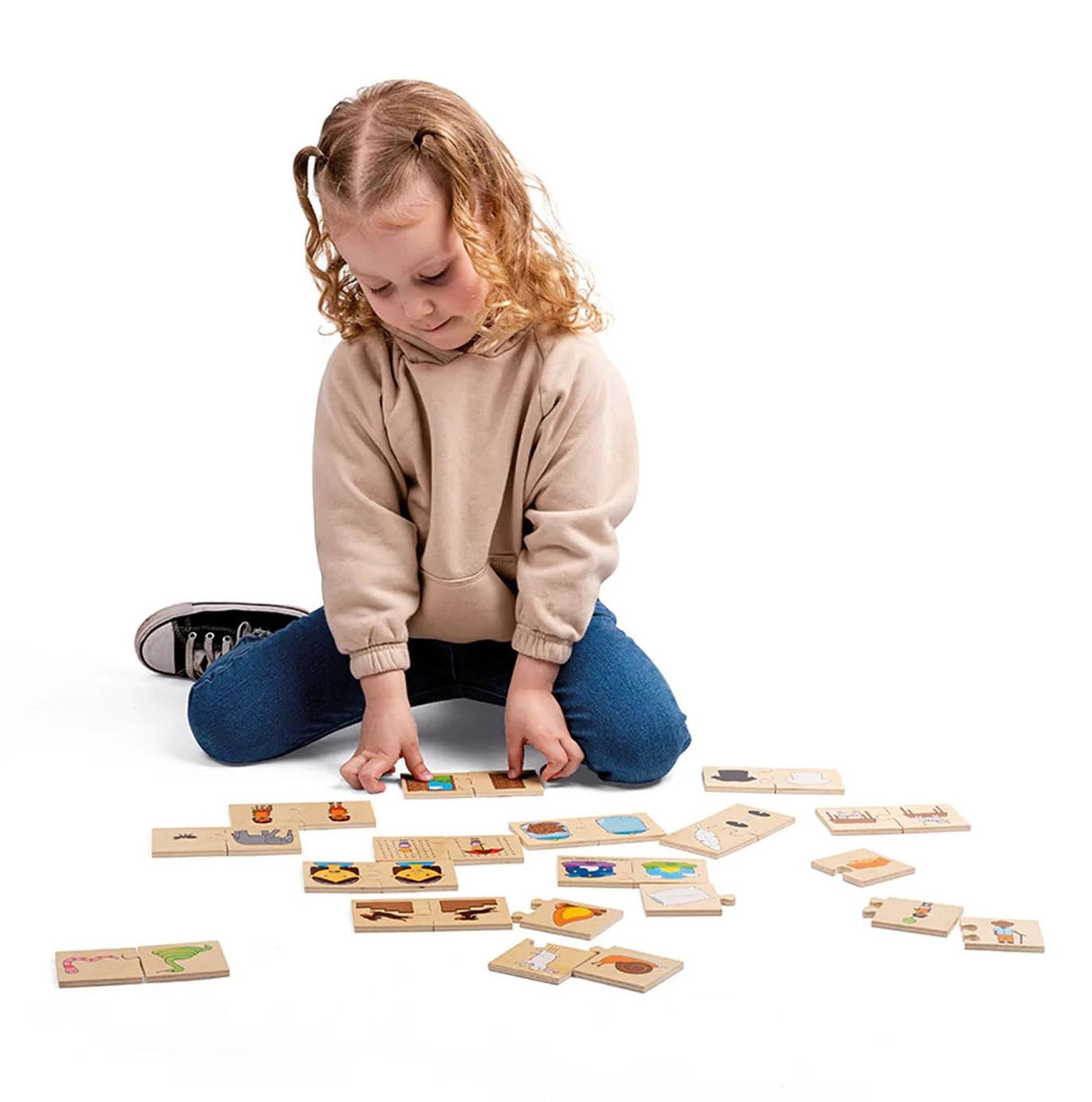 Bigjigs Wood Jigsaw Puzzle Modsigelser, 32 ..