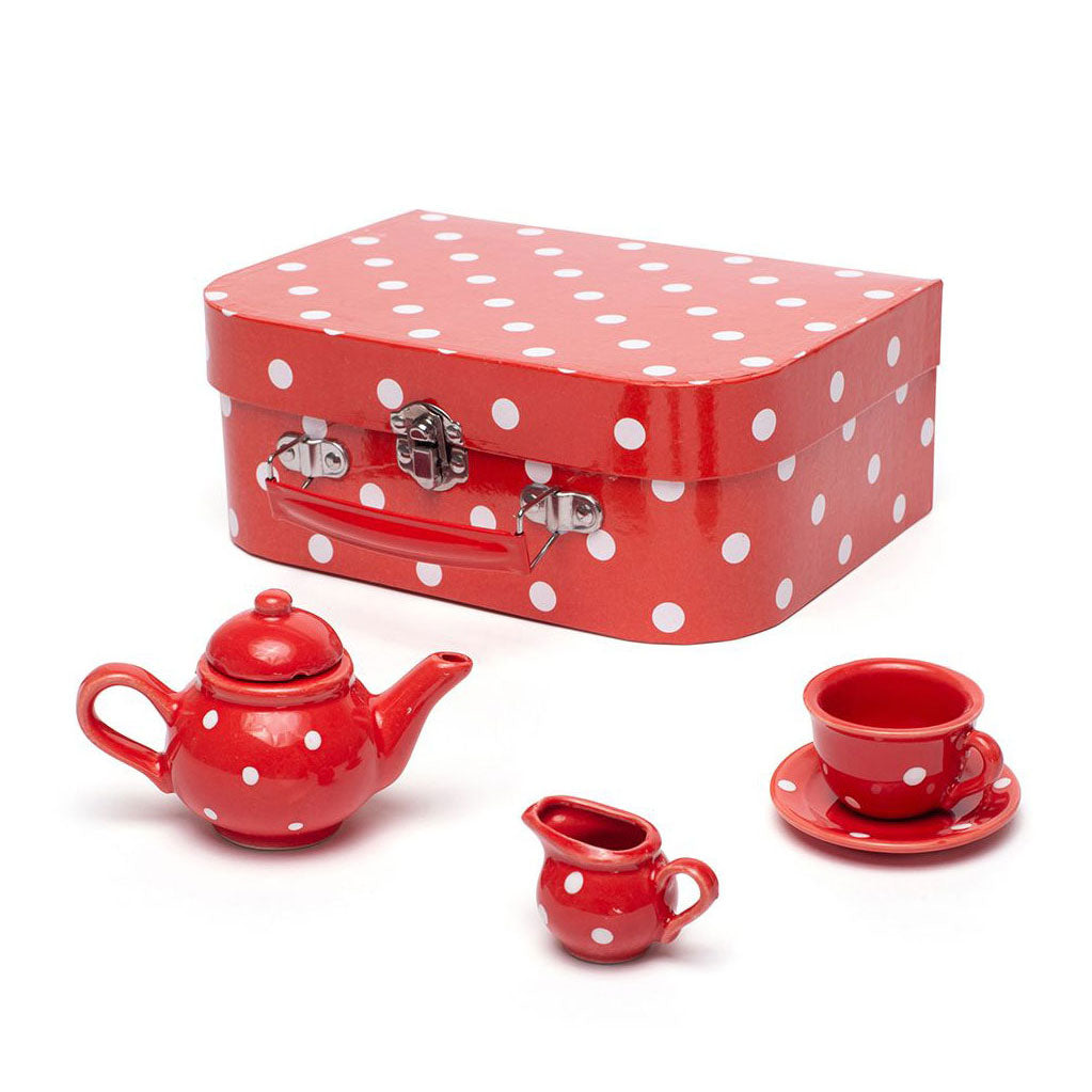 Bigjigs Porcelain Tea Force in the Buurtcase, 12dlg.