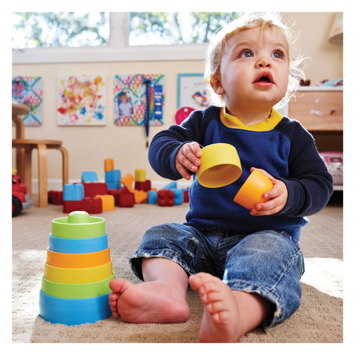 Green Toys My First Stacker Cups