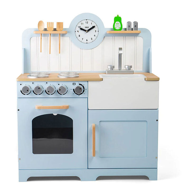 Tidlo in legno giocatore cucina rurale, 7dlg.