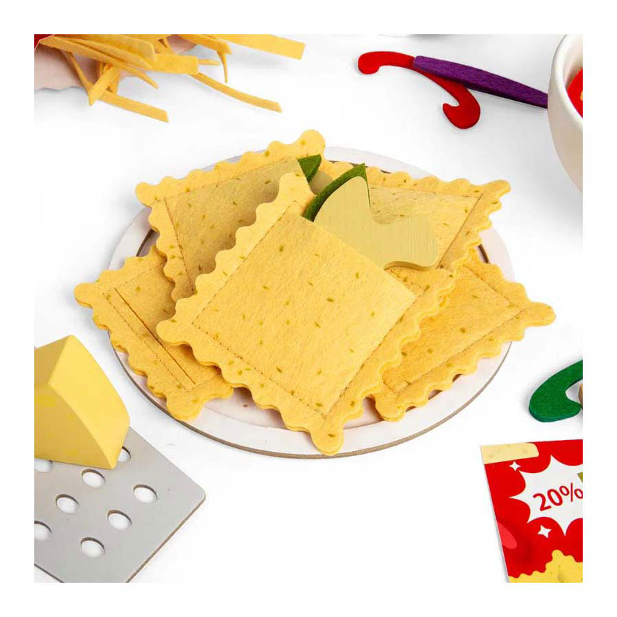 Bigjigs pasta per due giochi da gioco, 64dlg.