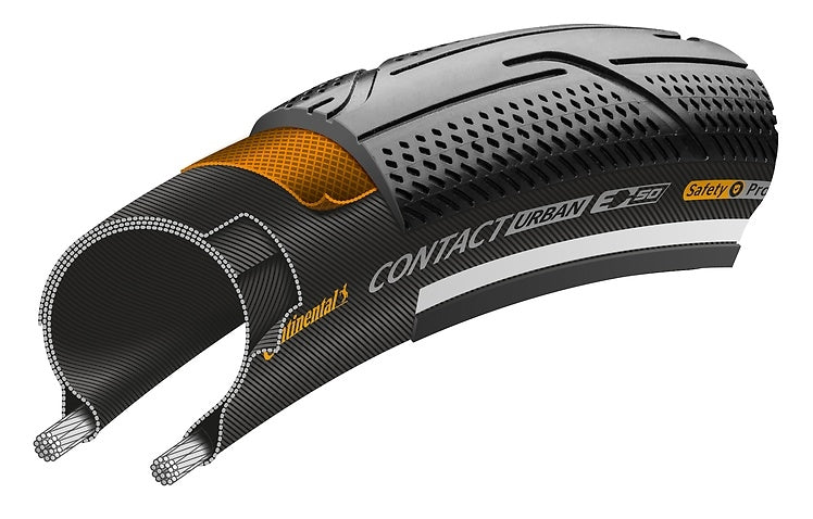 Continental Contact Urban Bicycle Band - 28x1.60, sort