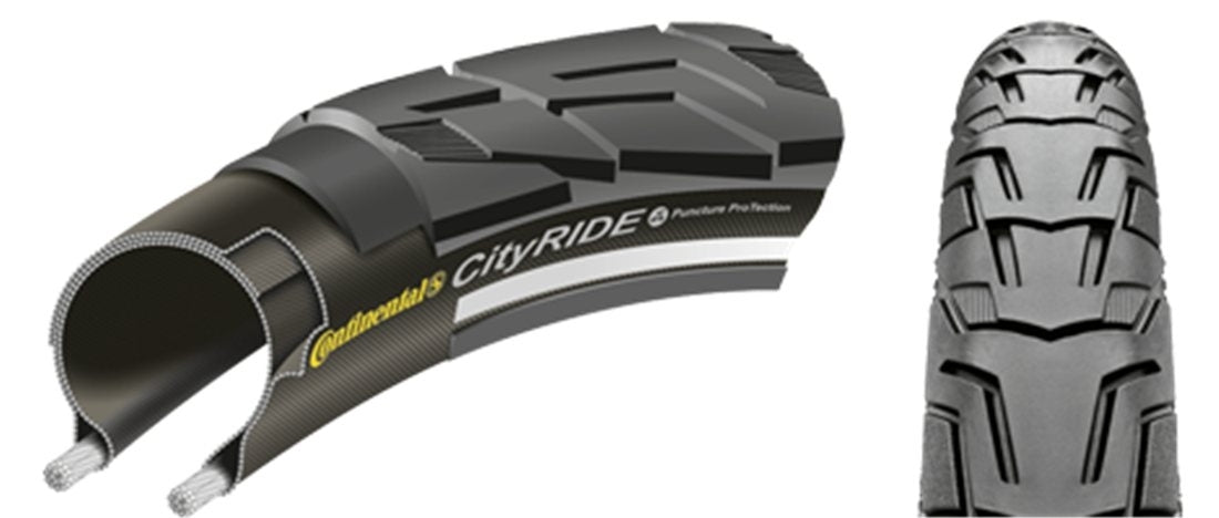 Continental Tire Ride City Breaker 28x1.75 (47-622) Černý reflex