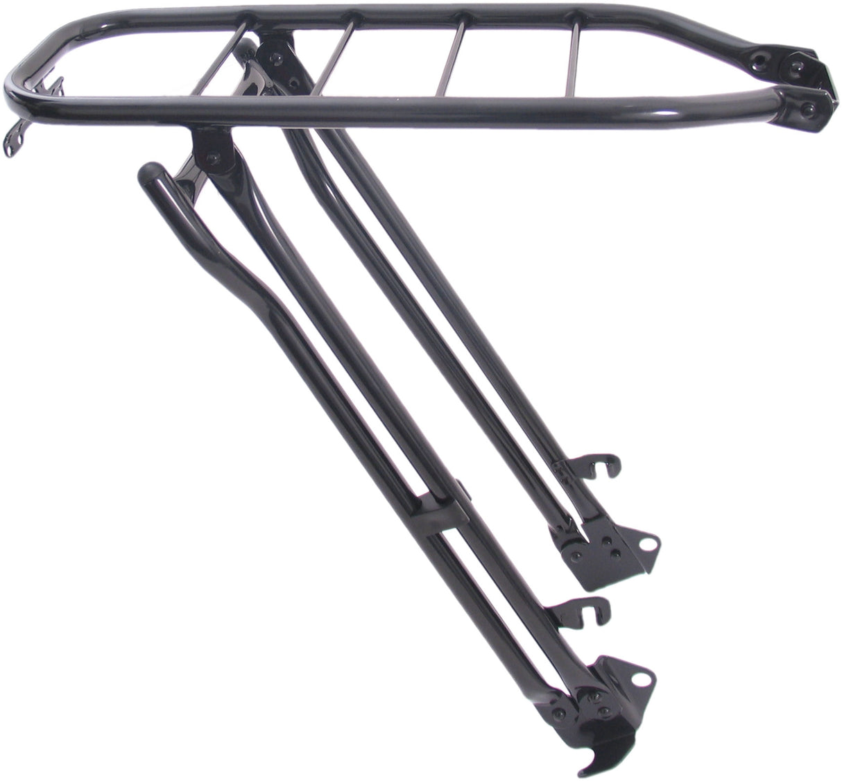 Gazelle Achterdrager 28 66 cm med foldestativ sort