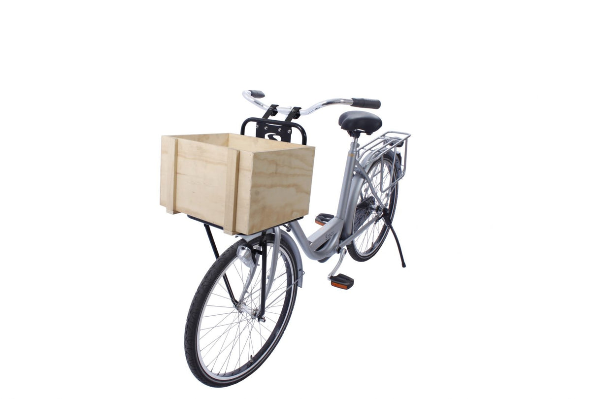 sprednji nosilec Comfort Transport 26 28 palčni jekleni črni