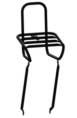 Front carrier Steco Smooth Black 25cm