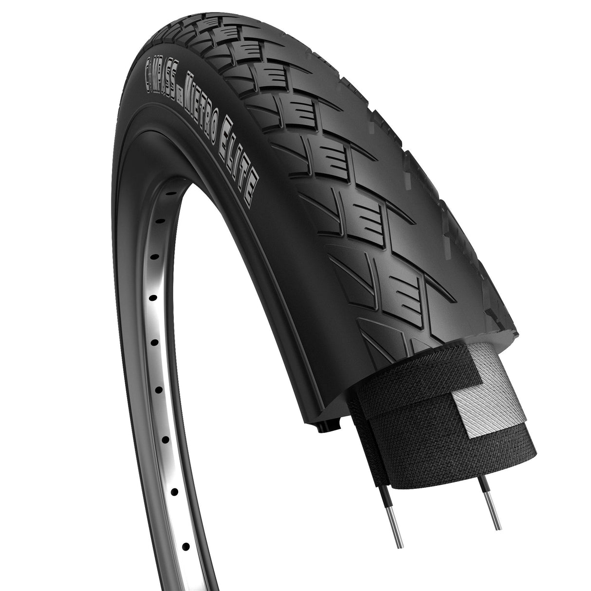 Edge tire Metro Basic 28 x 1.50 40-622 mm black with reflection