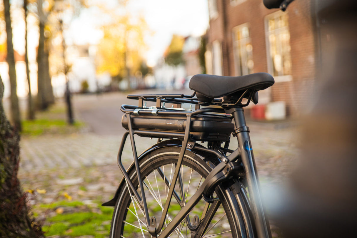 Universal set -up carrier Steco for the e -bike - matt black