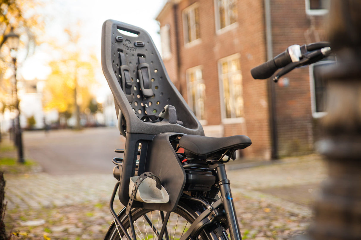 Universal set -up carrier Steco for the e -bike - matt black