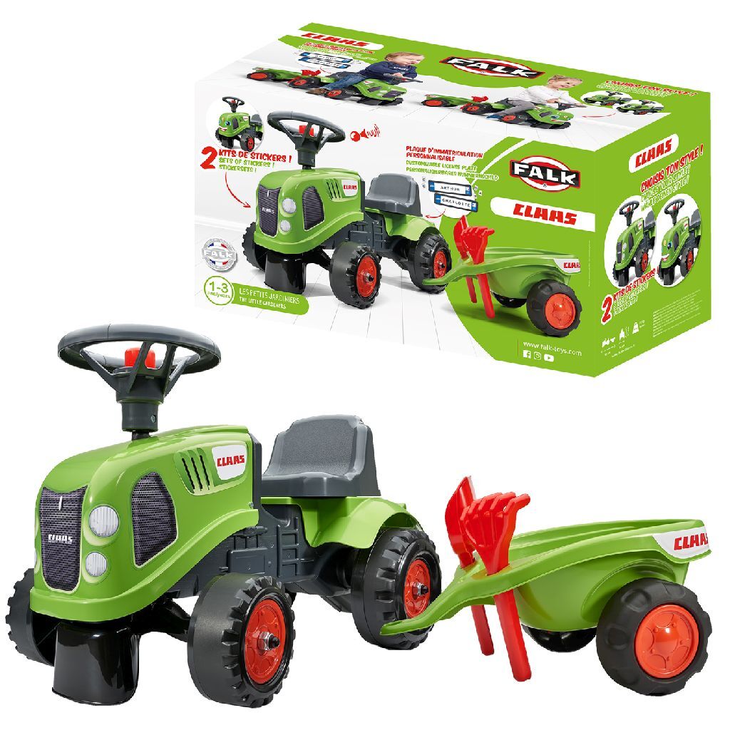 Falk claas looptractor groen