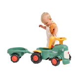Falk Maurice Walking Tractor Set Green Yellow
