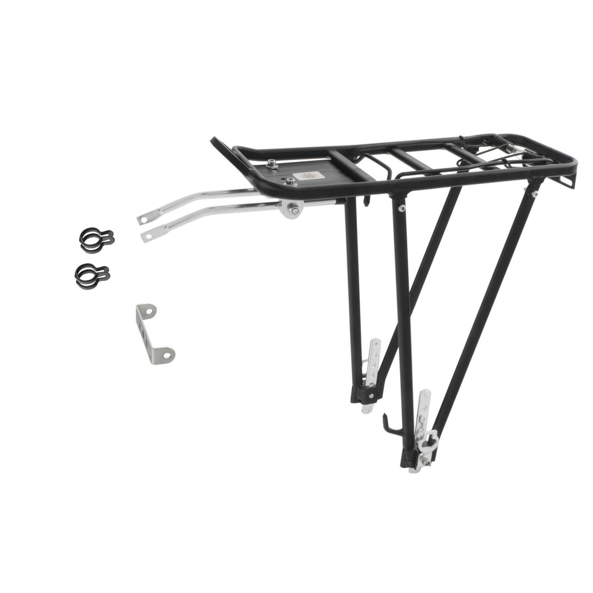 M-Wave Ragge Rack Universal, črni aluminij 26 28 palcev (obešalni paket)