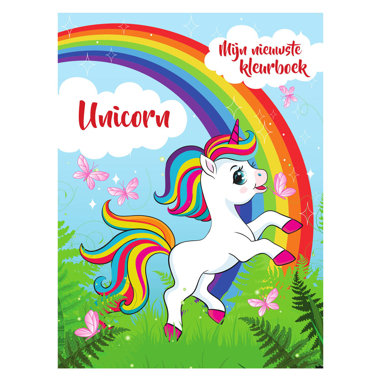 Mäin Neiste Faarwen Buch - Unicorn