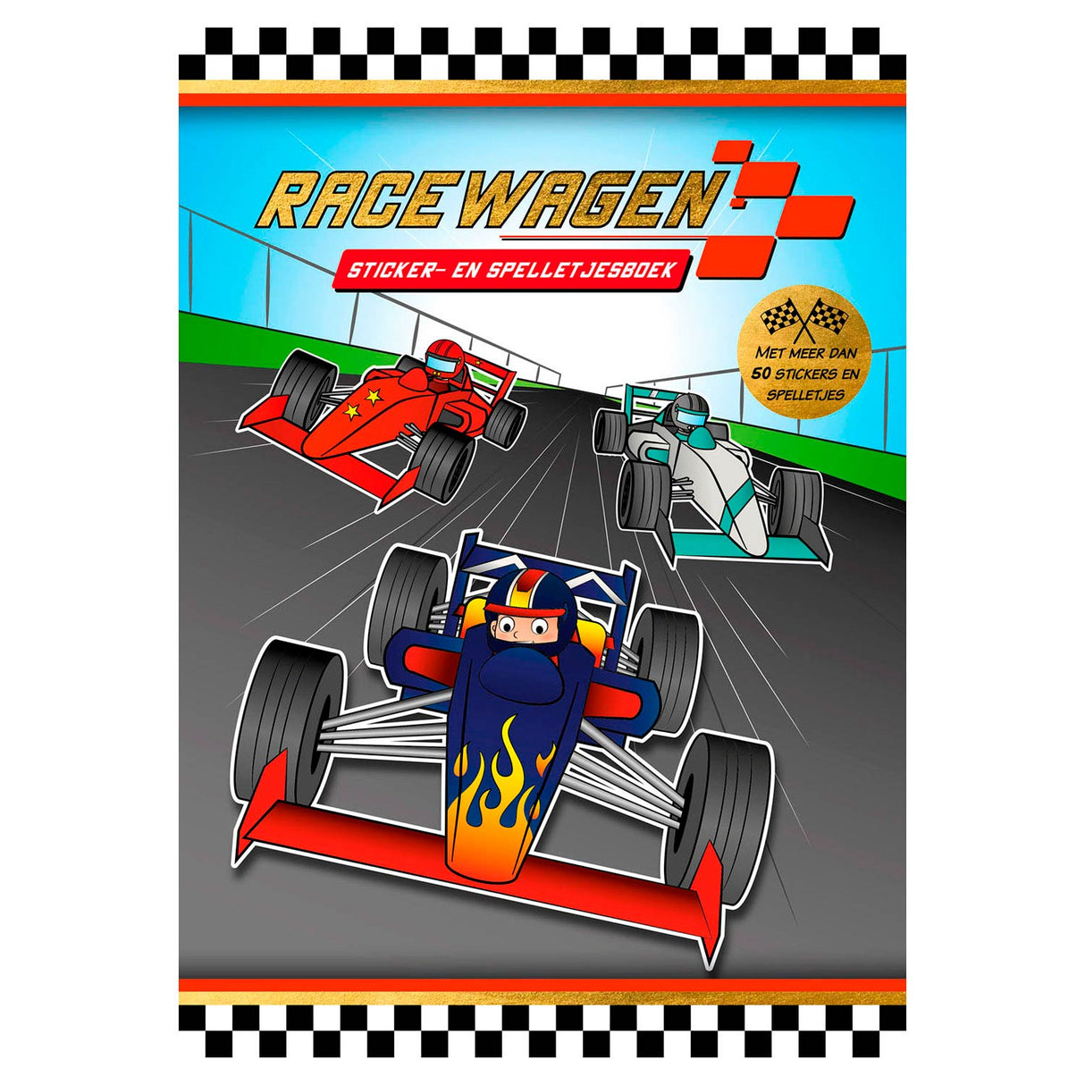 Auto per l'adesivo e il gioco da corsa