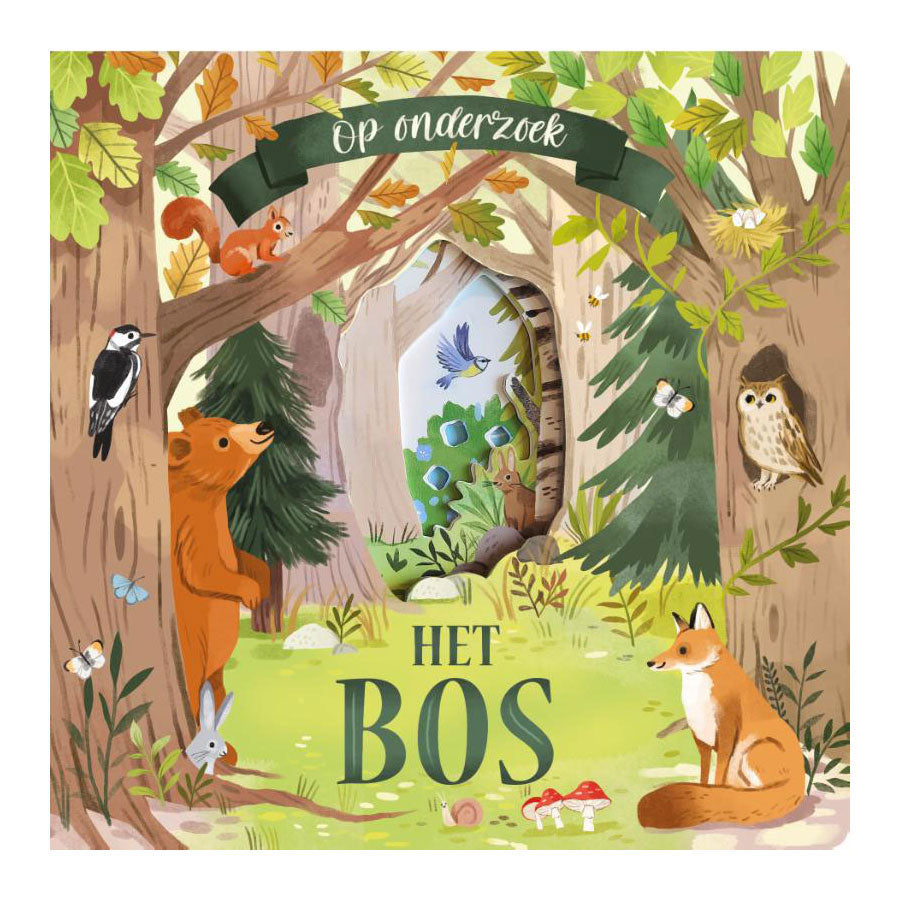 Rebo Publishers The Forest on Research FlapjesBoek