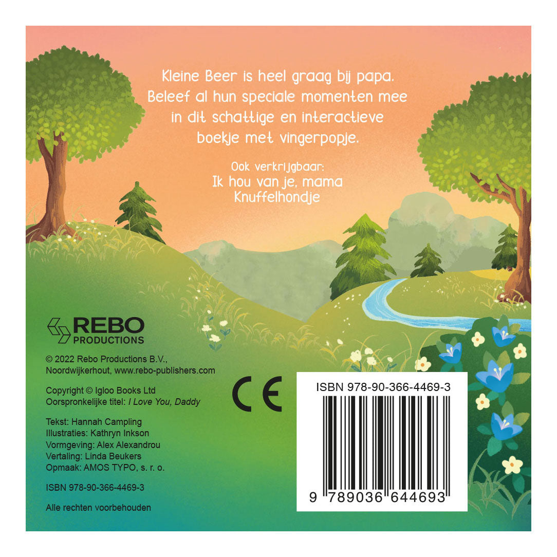 Rebo editori ti amo, papà - libro di dito