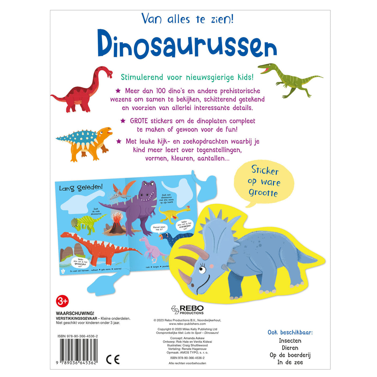 Rebo Editori Dinosaurs -Of Everything To See!