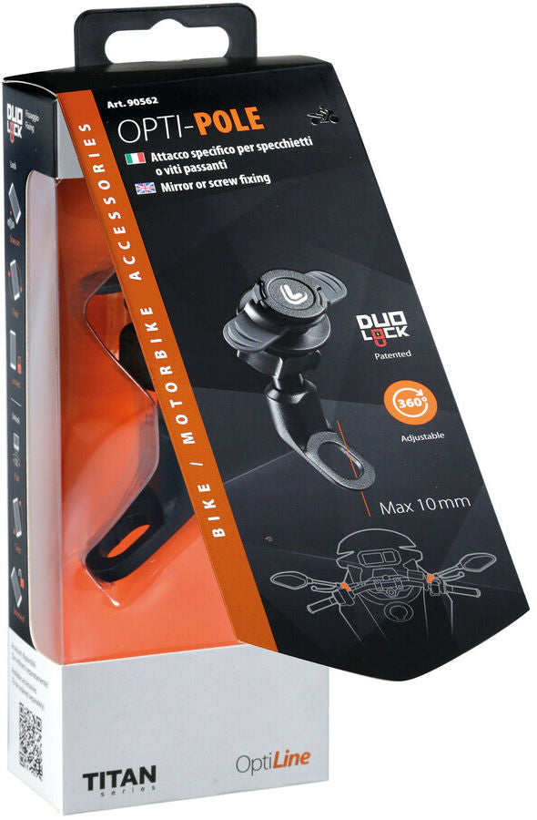 Lampa Opti-Pololhalter fir Spigel oder Schrauwen Confirmatioun