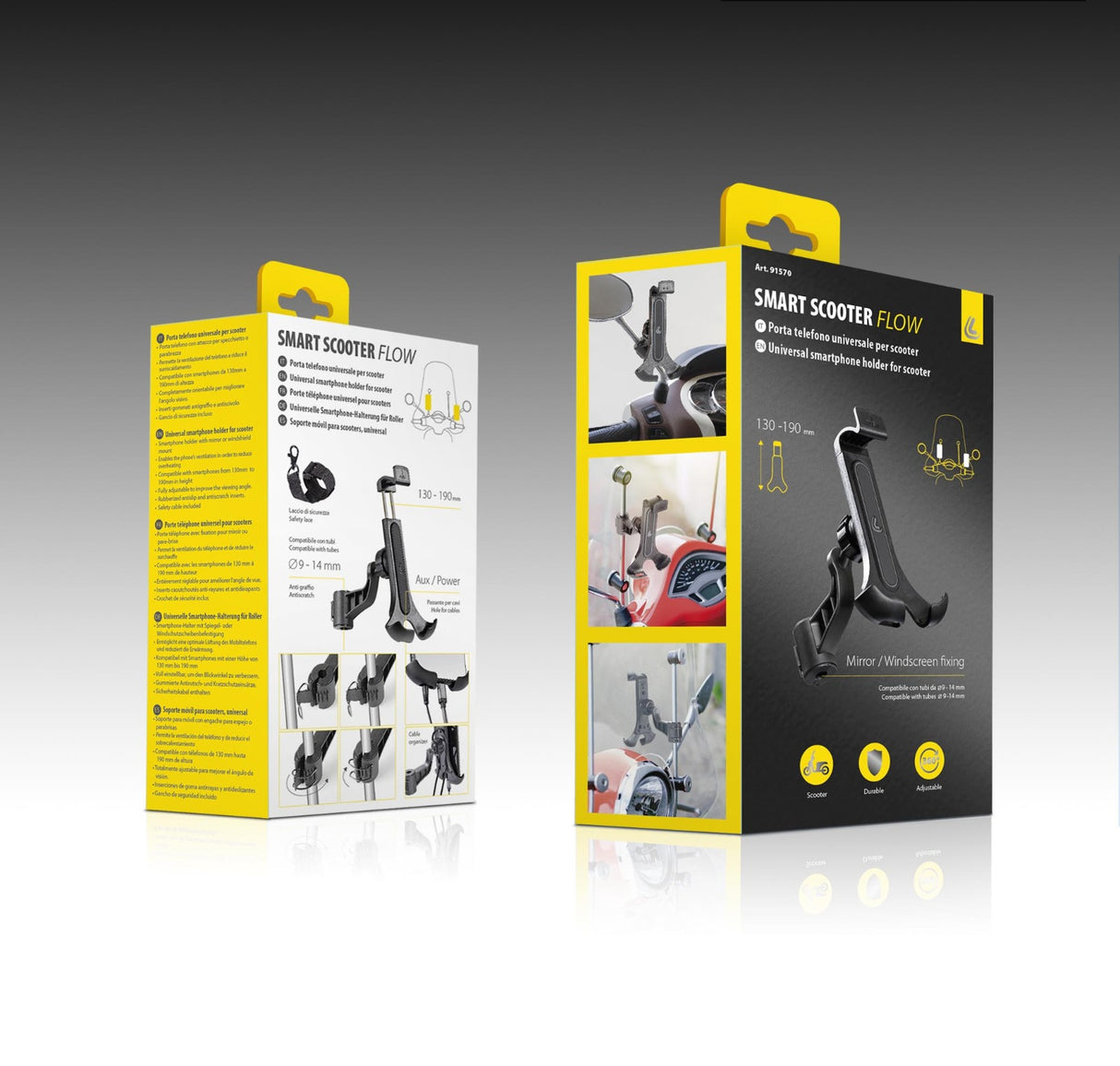 Lampa Universal Teleshor Smart Scooter Flow
