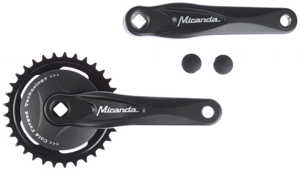 Sada kliky Miranda Alfa 1 s disku 95 mm černá 33 tands 572233