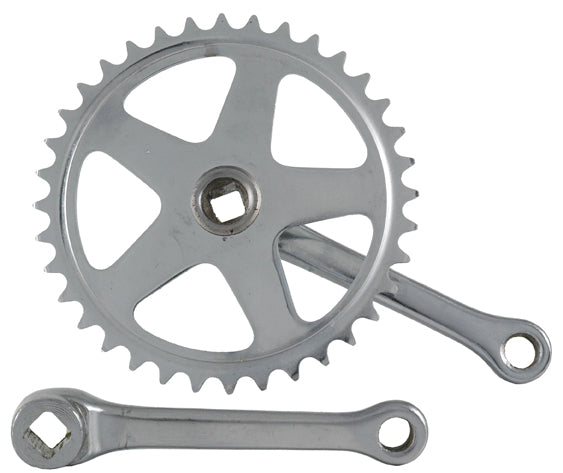 VITETY CRANK SET 36T. SPIELESS 130 mm 1 8 stříbro