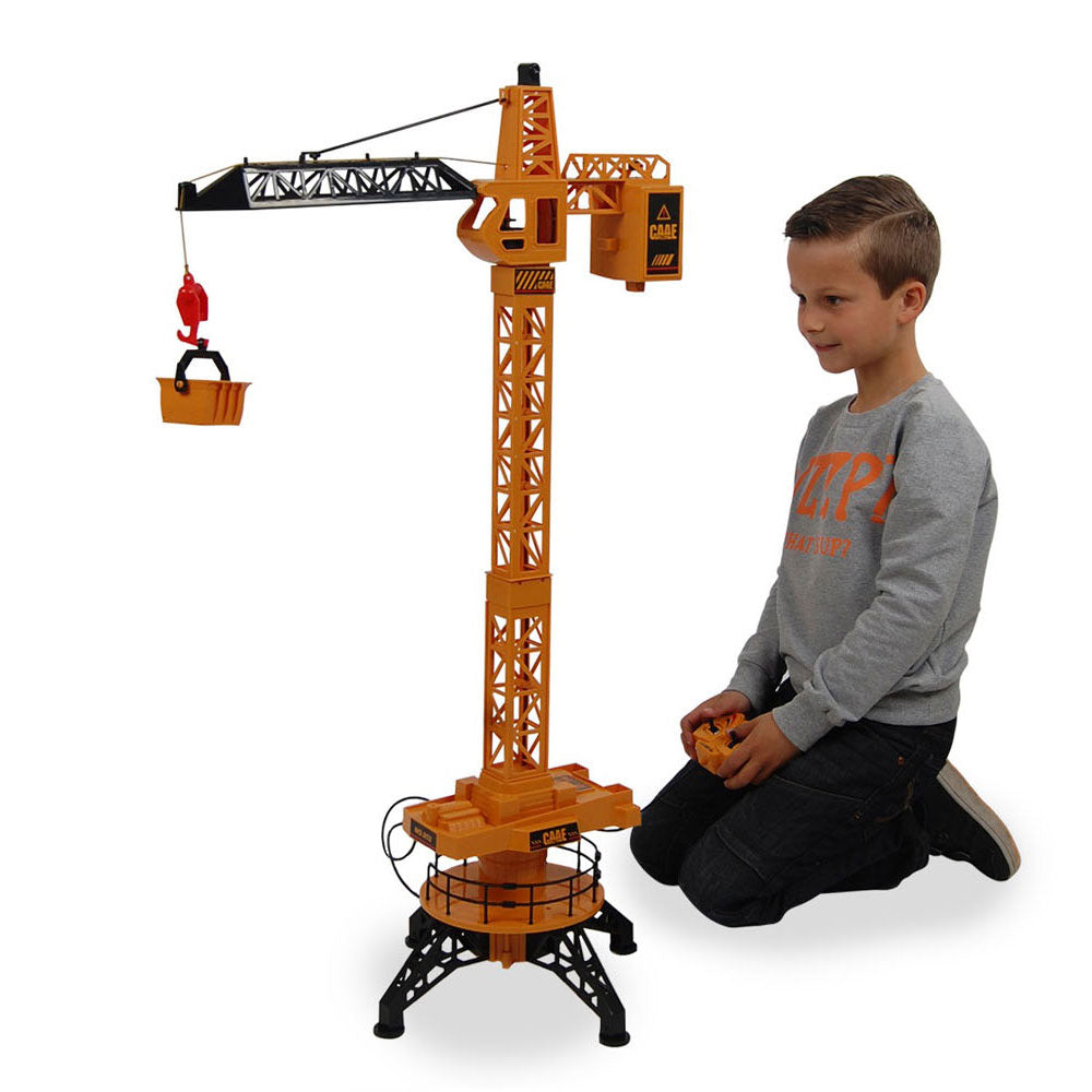 2-play steerable crane with remote control