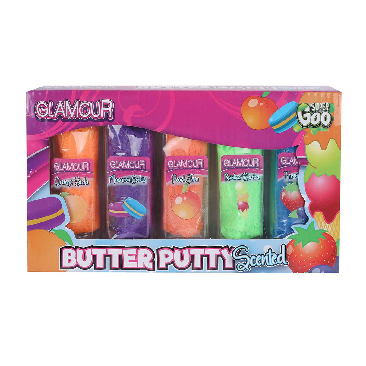 Glamor Super Goo - Botputty set 5 pieces