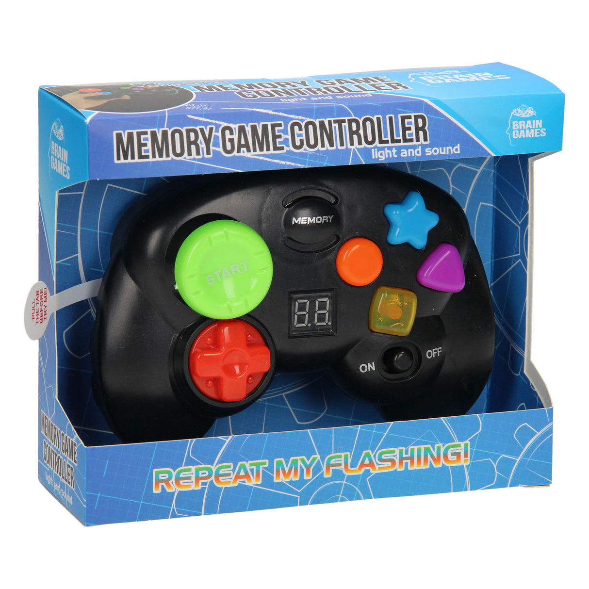 Brain Games Game Controller Memo avec lumière et son