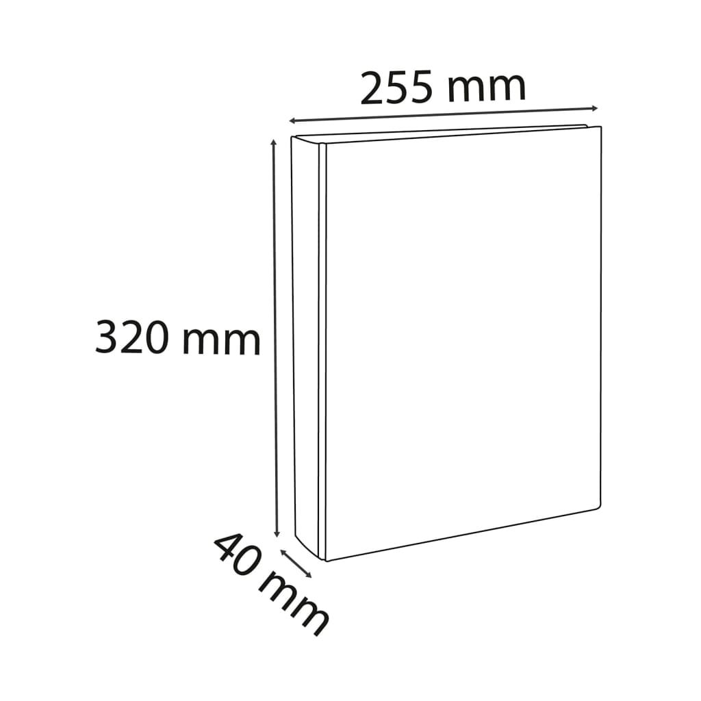 Exacompta Exacompta ring bands 10 st with 2 rings A4 25 mm
