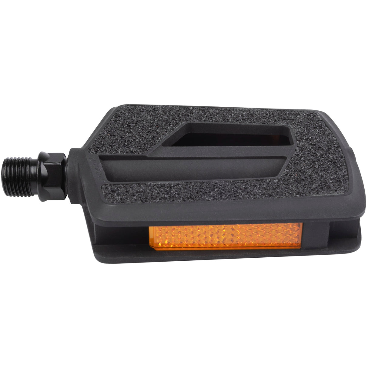 M-Wave M-Wave Steady Flat Non-Slip Pedal, Sandblock (Hanging Package)