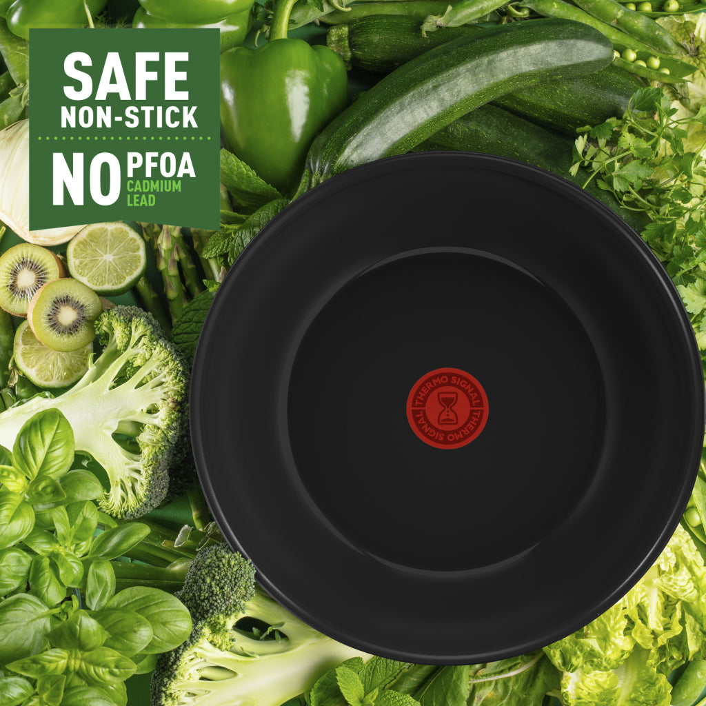 Tefal køkkengrej tefal forny sort wokpan 28 cm sort