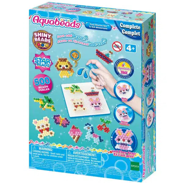 Brandunit aquabeads kralen basis knutselset blauw