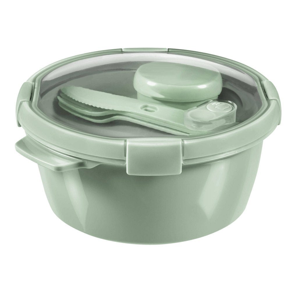 Curver smart to go eco lunchset 1,6l + bestekset + sauscup