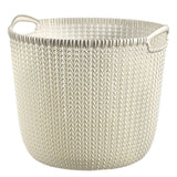 Curver Storage basket Knit around L 30 L Crèmewit