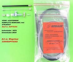 Slurf drum brake cable for rear brake complete