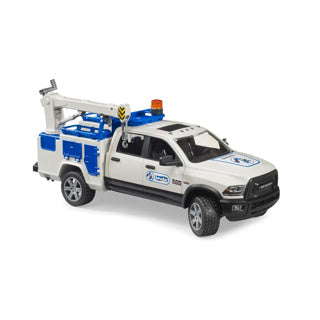Camión de servicio Bruder Ram 2500 con lámpara para caminar 02509