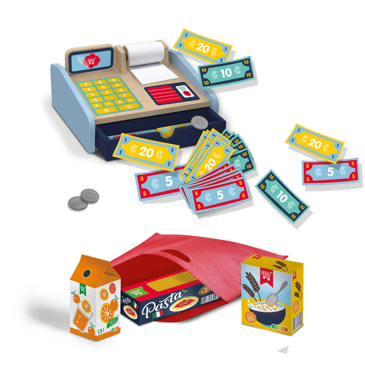 SES Petit Pretenders Kassa Play Set
