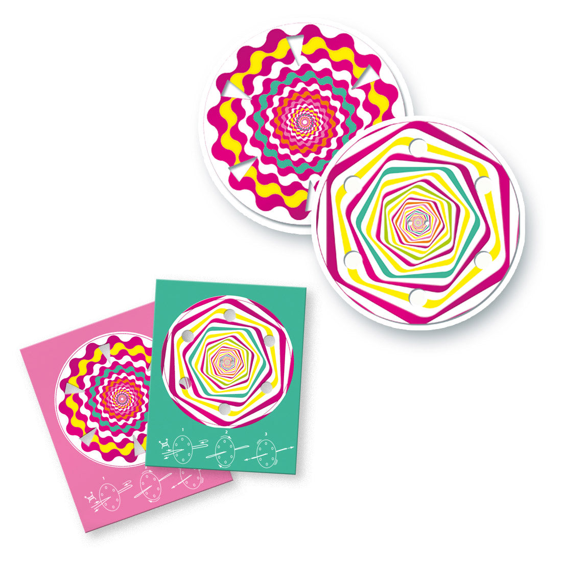 SES Make your own Swirl Spinner Metallic