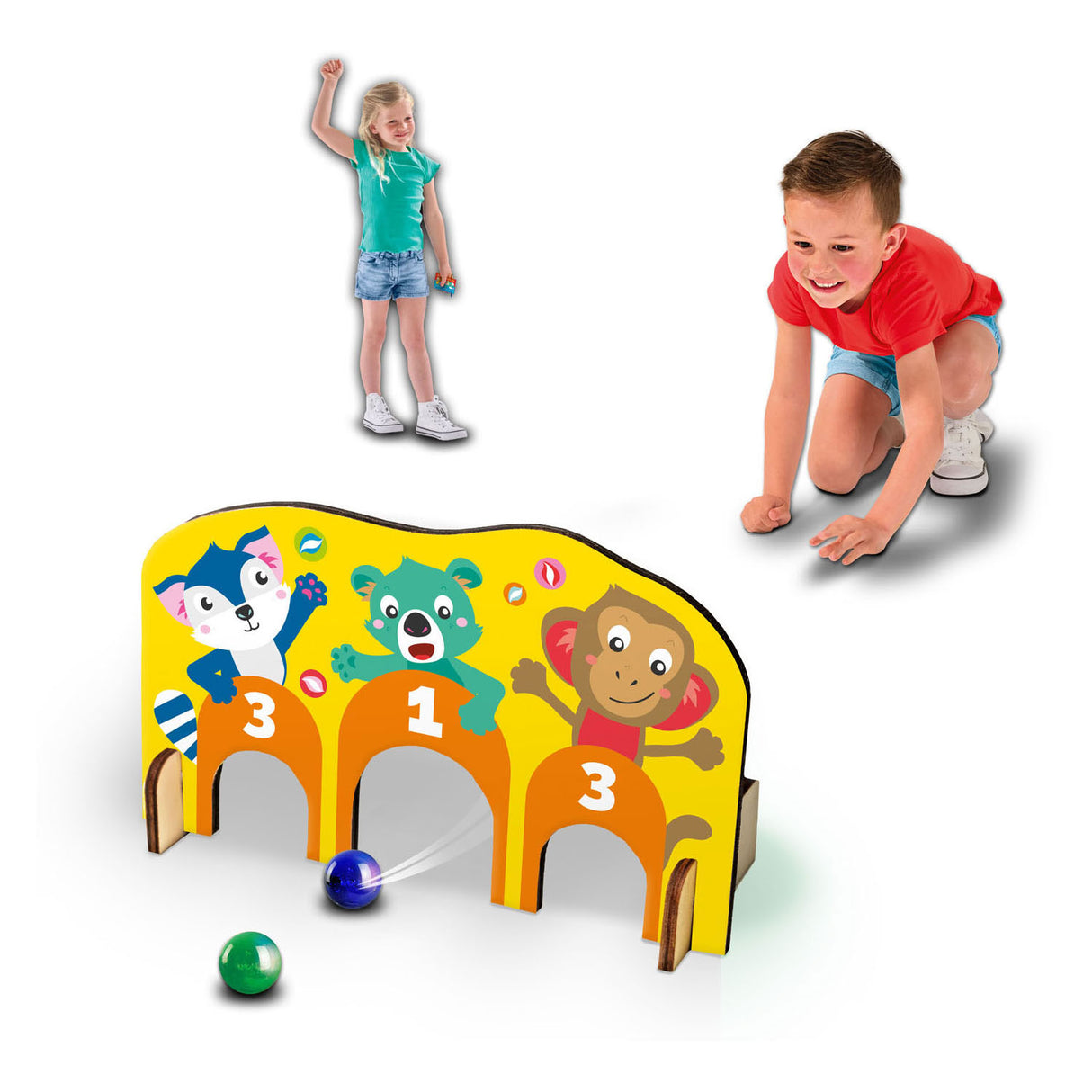 SES Knikker game wooden gates