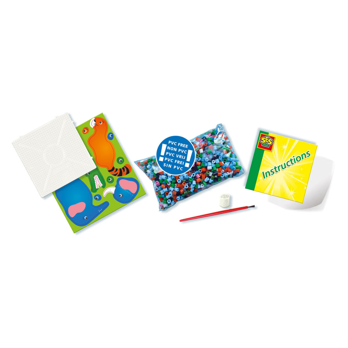 SES Irting Beads - Safari Animals