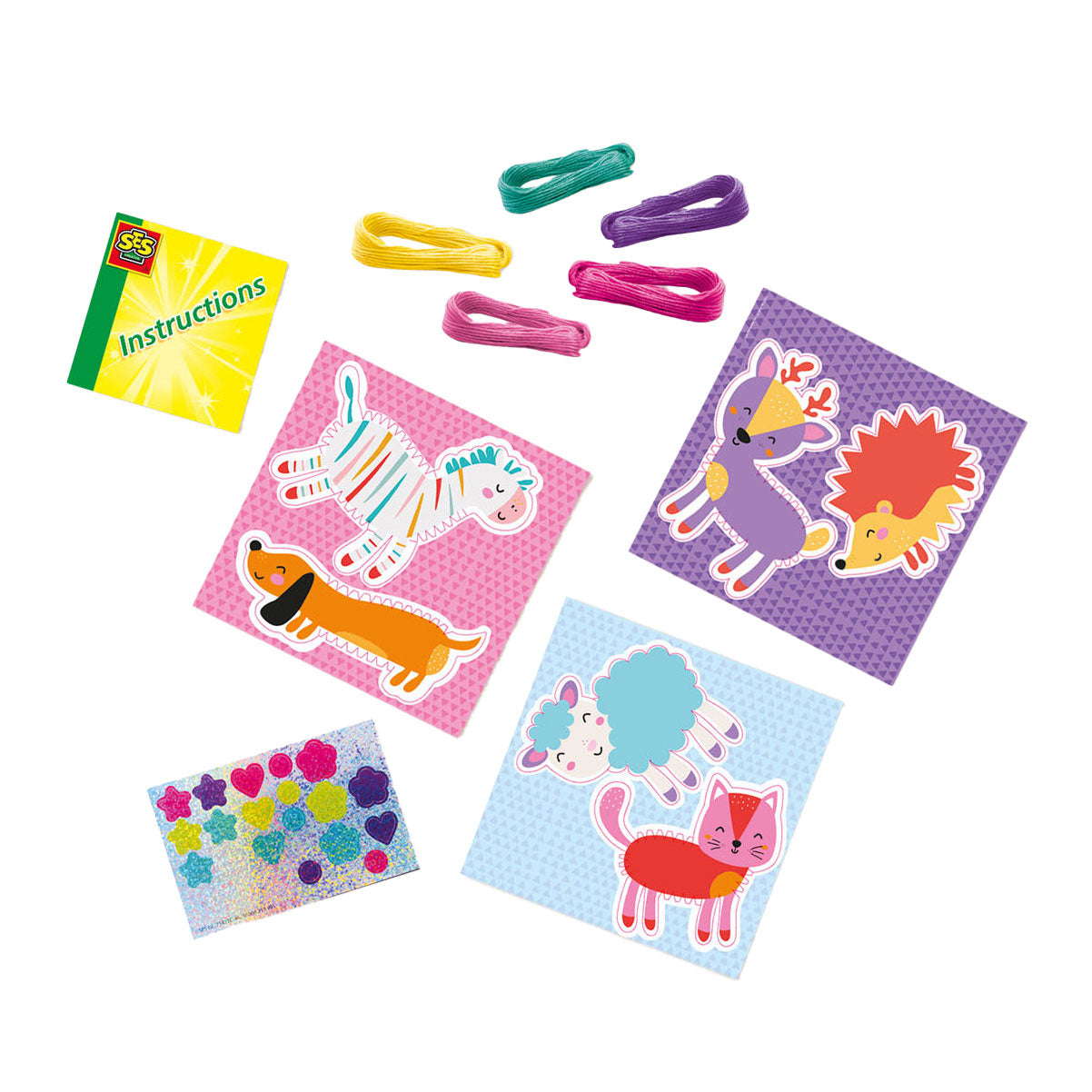 SES thread wrap animals