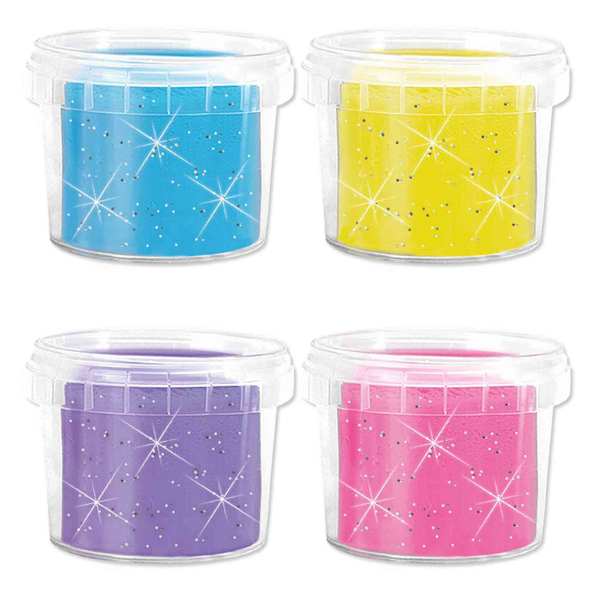 SES Feel Good Clay - Sparkle, 4x90gr