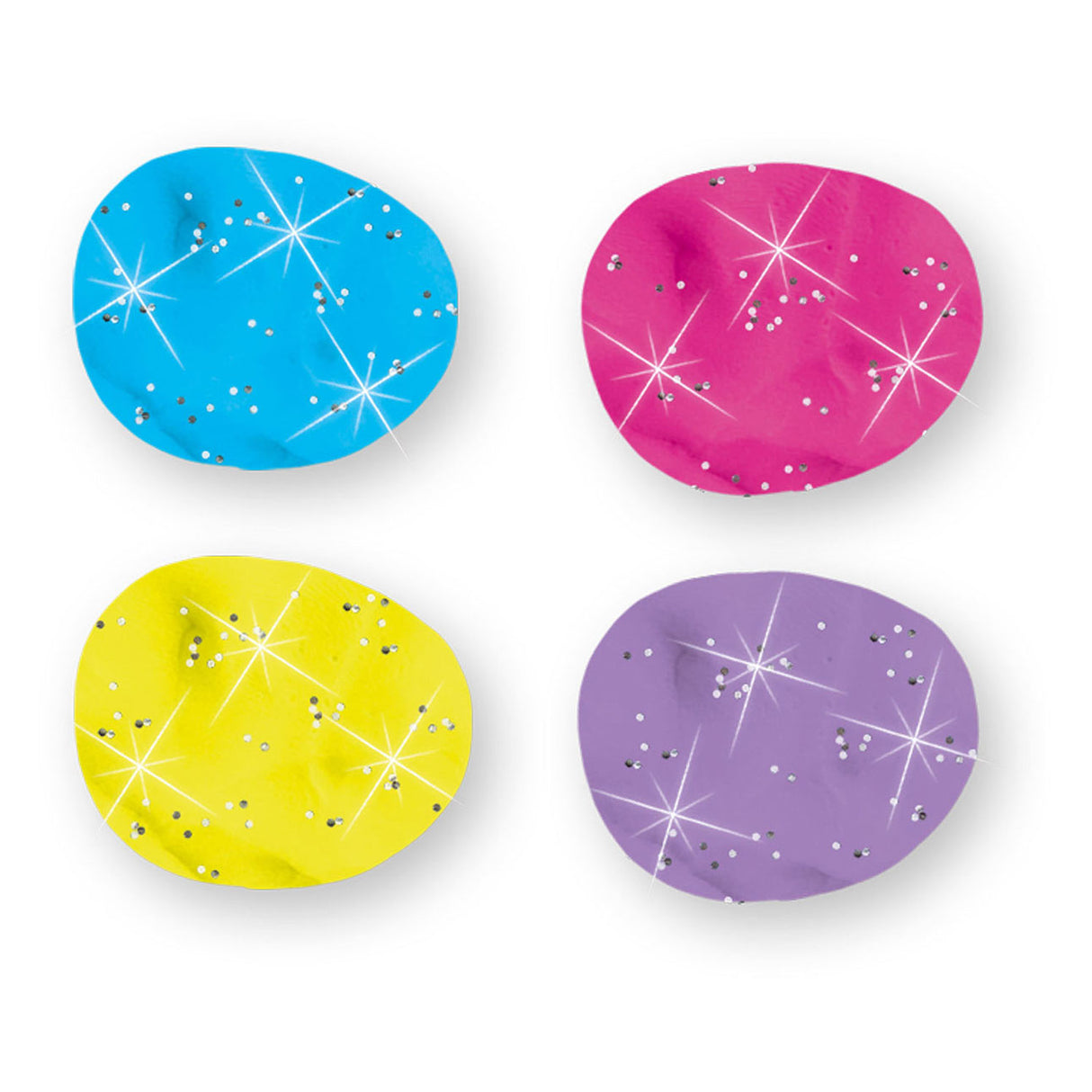 SES Feel Good Clay - Sparkle, 4x90gr
