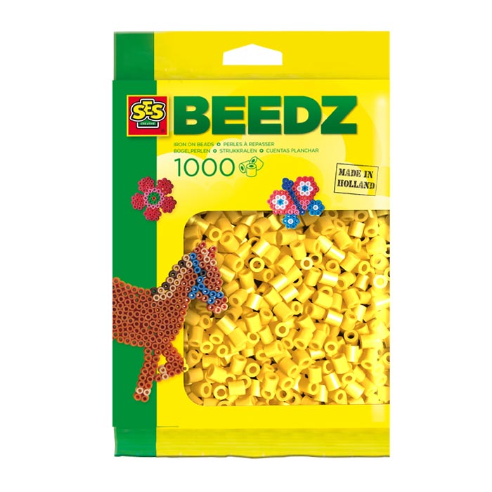 SES Perles de fer - jaune, 1000st.